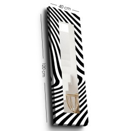 Wallity Espejo Decorativo 40120YMA-35 40x120 cm con Marco de Madera